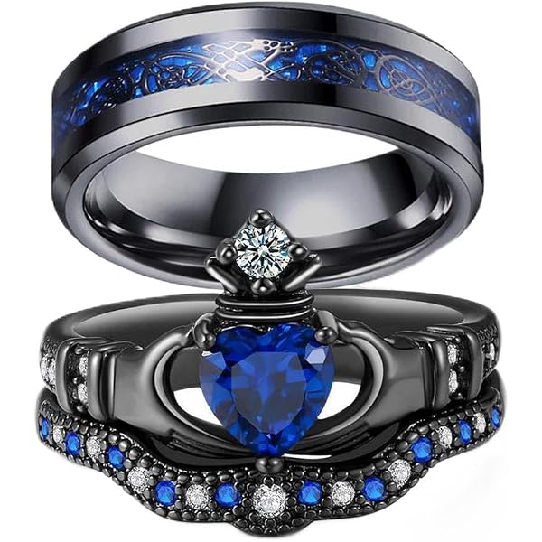 Amazon.com: LaRaso & Co His and Hers 3 Piece Trio Sterling Silver